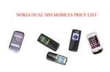 Images of Nokia Dual Sim Mobiles And Prices In India